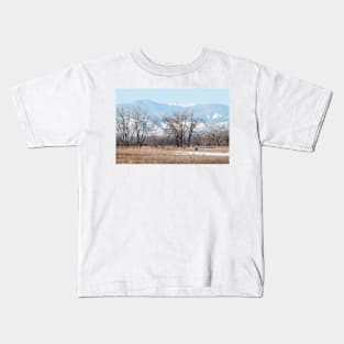 Deer in a Meadow Kids T-Shirt